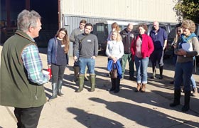 Ecologists learn about the benefits of pasture farming