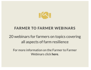 Farmer to farmer webinars