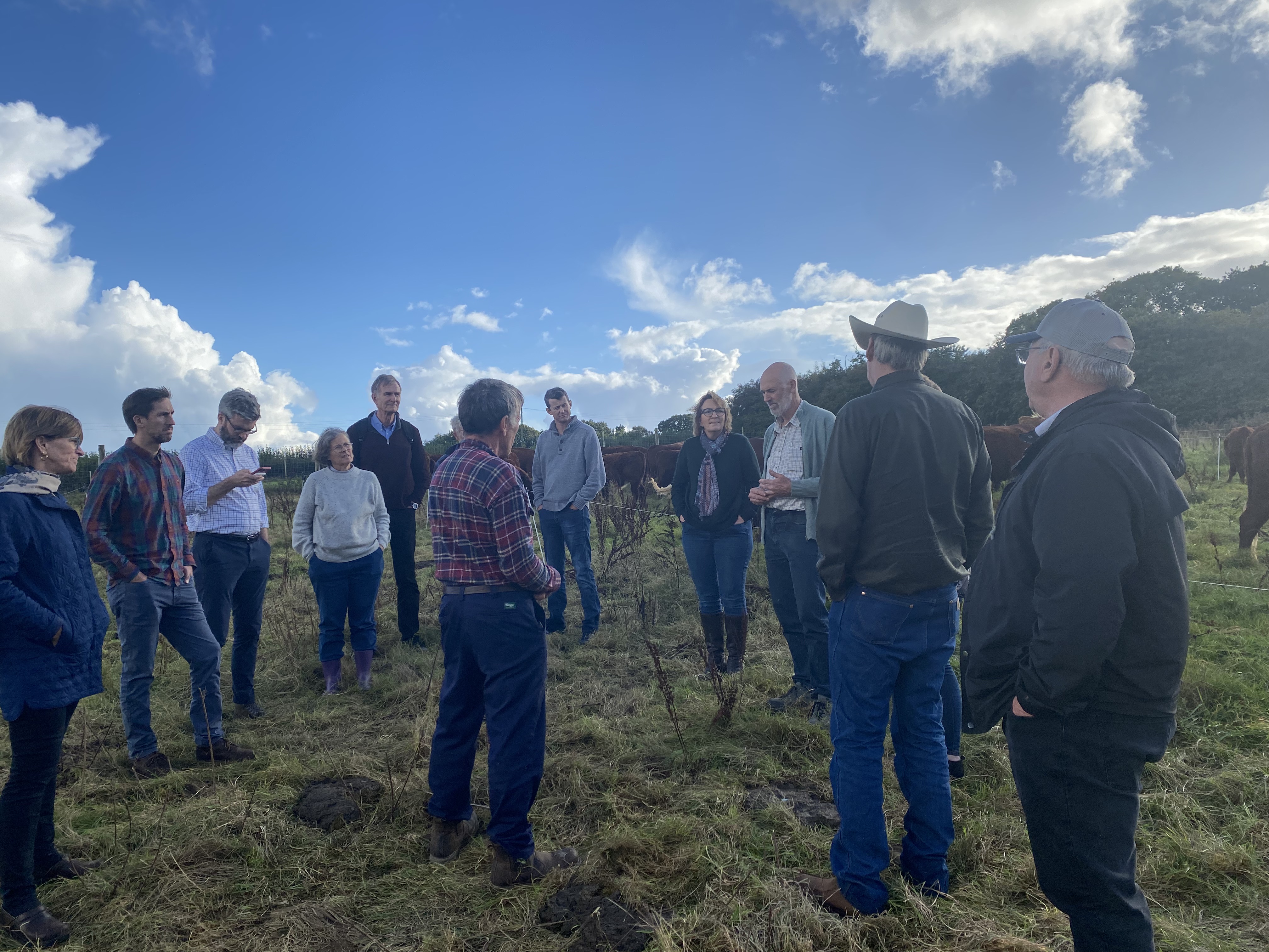 Colorado farmers visit